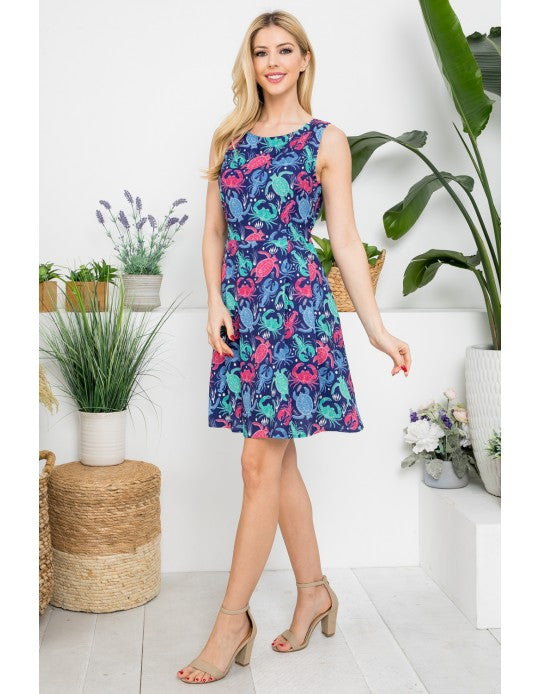 Day At The Aquarium Dress