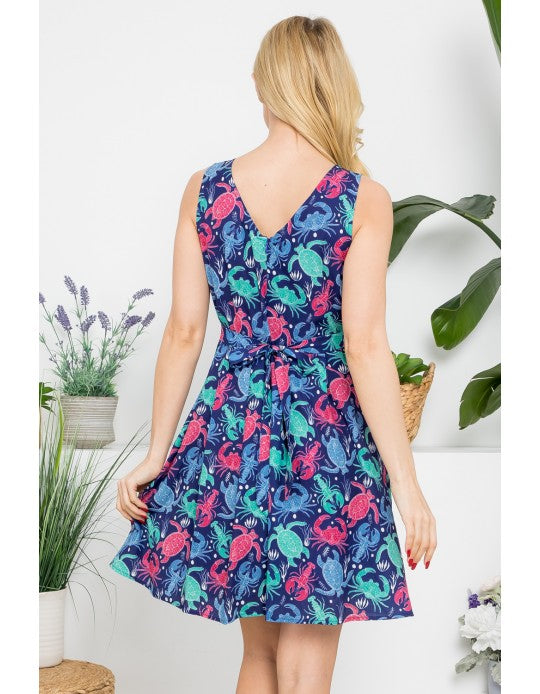 Day At The Aquarium Dress