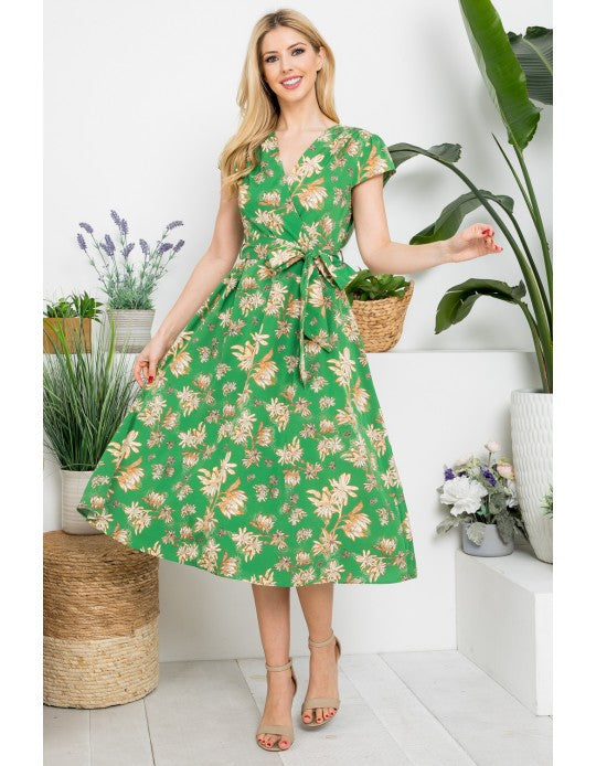 Jade Green Garden Dress