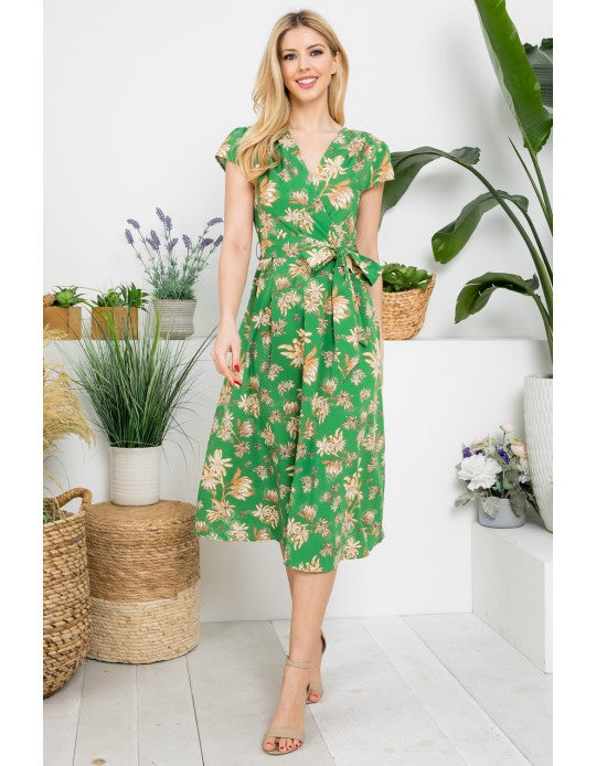 Jade Green Garden Dress