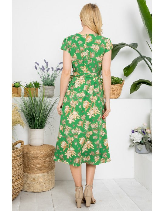 Jade Green Garden Dress