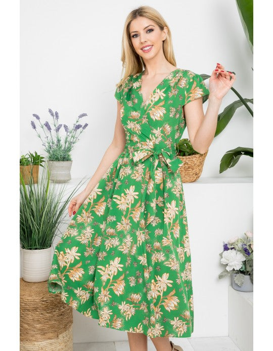 Jade Green Garden Dress