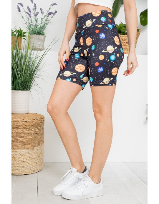 Out Of This World Bike Shorts