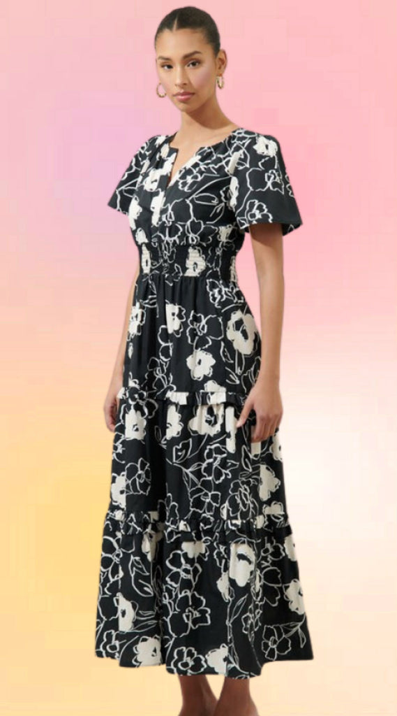 Fabienne Cotton Maxi Dress