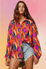 Tune In Turn Out Psychedelic Blouse