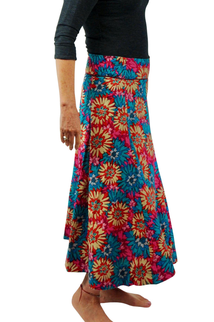 Dynamite Dahlia Midi Skirt