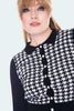 Mildred Hounds Tooth Cardigan